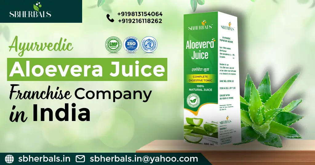 Ayurvedic Aloevera Juices PCD Company in India