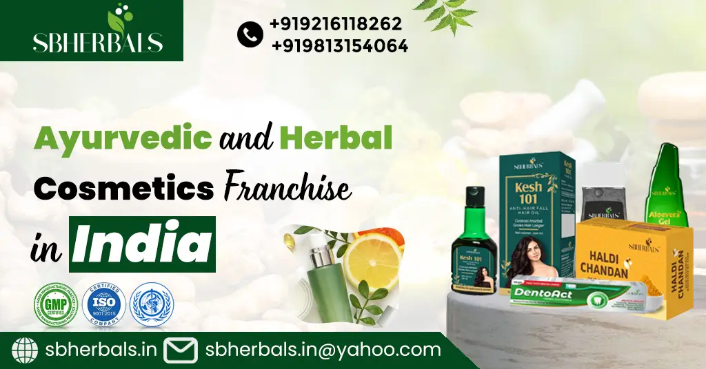 Ayurvedic Cosmetics Product Franchise in India