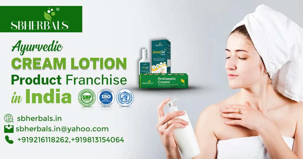 Ayurvedic Herbal Lotion Franchise in India