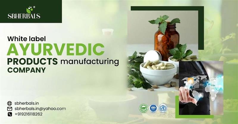 White Label Ayurvedic Products Manufacturing Company