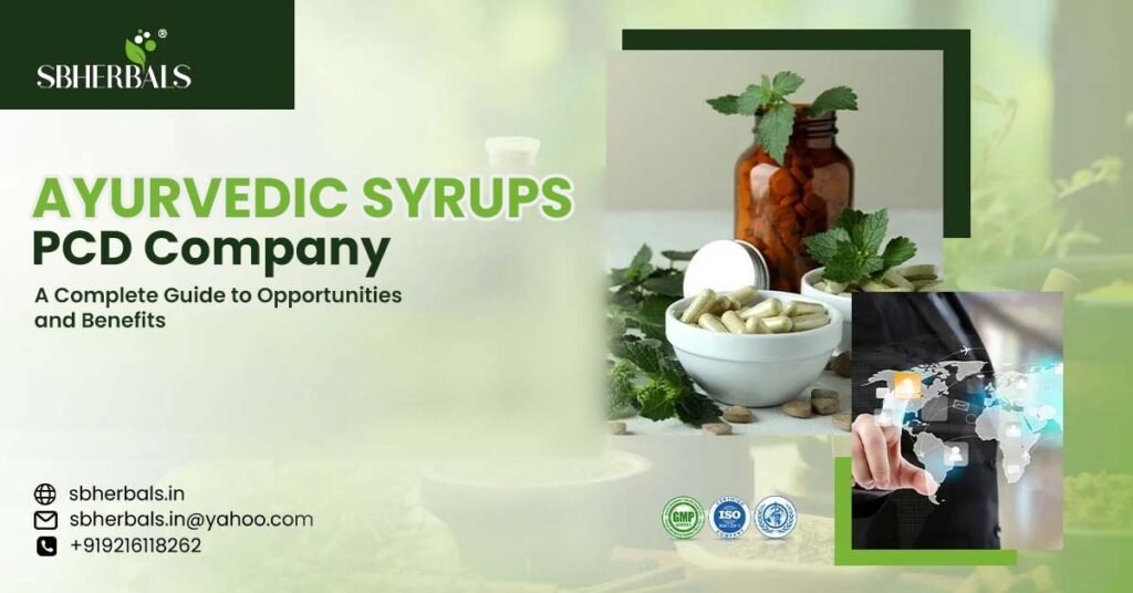 Ayurvedic syrups PCD company