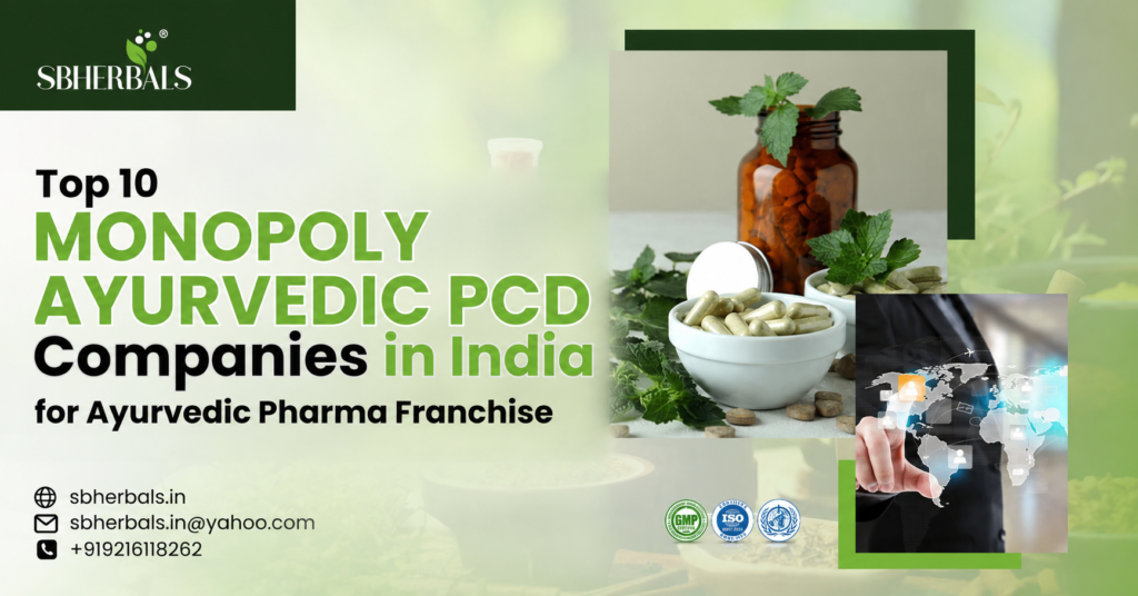 top monopoly Ayurvedic PCD company in India