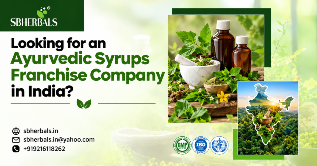 Ayurvedic Syrups Franchise Company in India